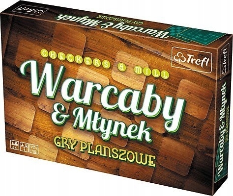 Warcaby/ Młynek klasyczny TREFL 1