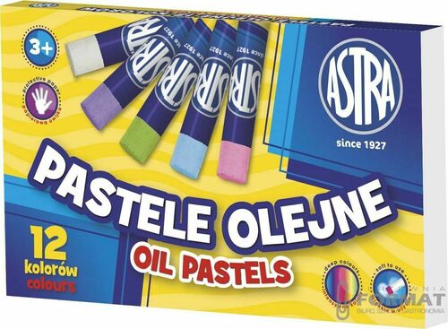 Pastele olejne ASTRA 12 kolorów 1