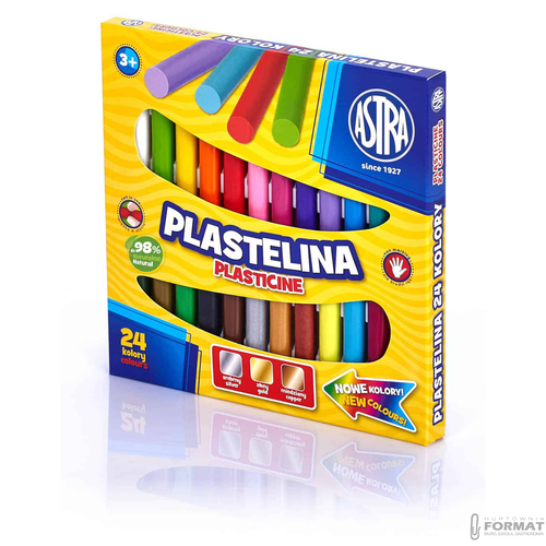 Plastelina Astra 24 kolory 1