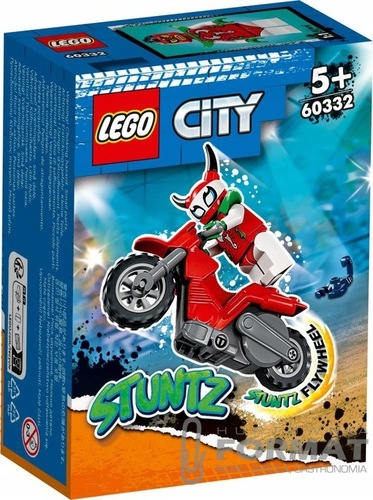 LEGO 60332 CITY Motocykl kaskaderski Reckless Scor 1