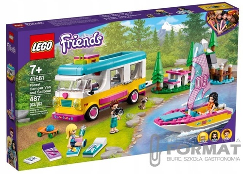 LEGO 41681 FRIENDS Leśny mikrobus kempingowy i żag 1