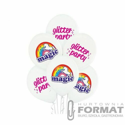 Balony D11 Magic Unicorn 1C1S, 6 szt. 1