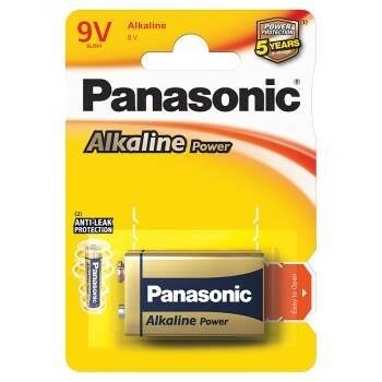 BATERIA PANASONIC 9V ALKAICZNA 1