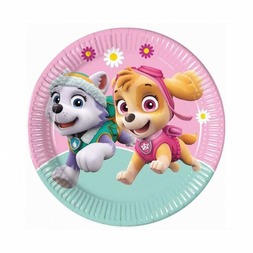 #PT23 Talerzyki papierowe Paw Patrol Skye & Everes 1