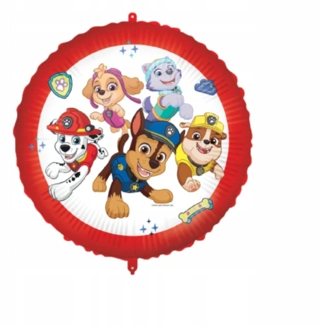 Balon foliowy Psi Patrol Marshall Chase Skye 46 cm 1