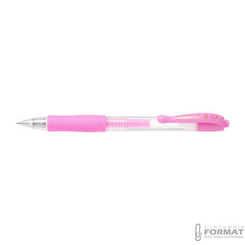 PILOT DŁUGOPIS G2 M PASTELOWY RÓŻOWY 1