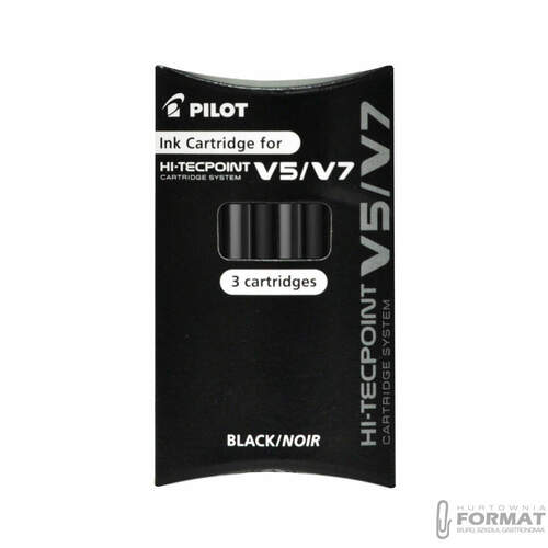 PILOT NABOJE DO V5/V7 CZARNE X3 1