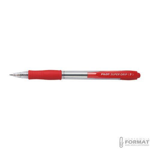 PILOT DŁUGOPIS SUPER GRIP CZERWONY 1