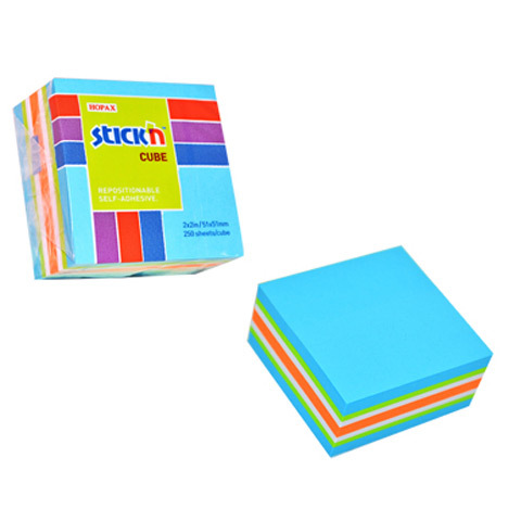 NOTES KOSTKA 51/51 Niebieski MIX NEON I PASTEL 1