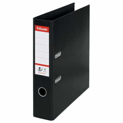 Segregator dźwigniowy Esselte No.1 Power A4 75mm czarny (811370) 1