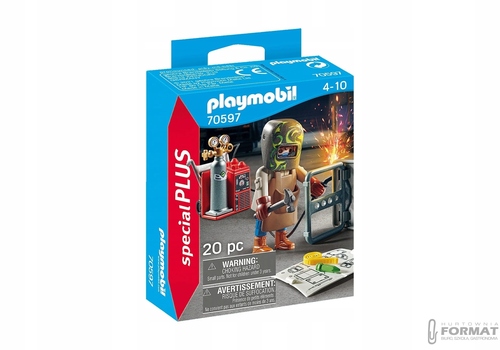 PLAYMOBIL 70597 SPAWACZ Z NARZĘDIAMI 1