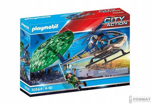 Playmobil 70569 - Ucieczka ze spadochronem 1