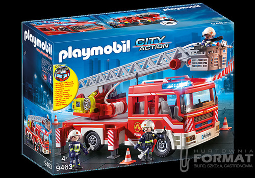 Playmobil 9463 Samochód Strażacki z drabiną 1
