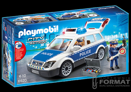 Playmobil 6920 Radiowóz Policyjny Światło dźwięk 1