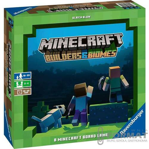 RAVENSBURGER Gra planszowa MINECRAFT wersja PL 1