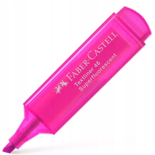 Zakreślacz 1546 Różowy Faber Castell 1