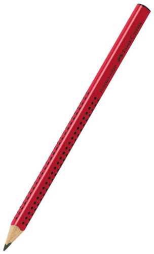 Ołówek trójkątny B Jumbo Grip Faber-Castell czerw. 1