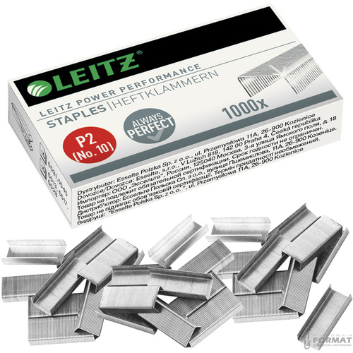 STALOWE ZSZYWKI BIUROWE P2 DO ZSZYWACZA 10 x 5 mm LEITZ 1000 szt. 1