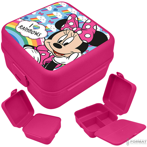 PUDEŁKO ŚNIADANIOWE ŚNIADANIÓWKA WZÓR MYSZKA MINNIE KIDS EUROSWAN 1