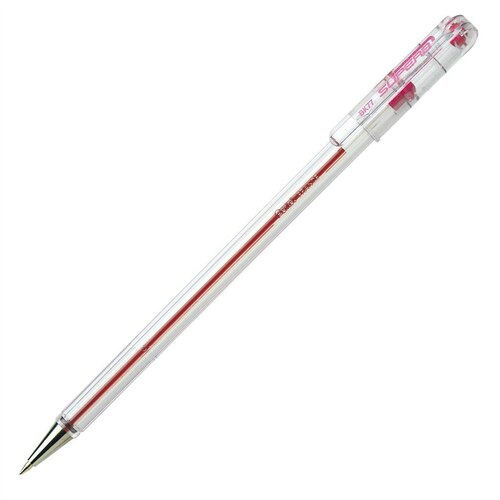 DŁUGOPIS BK-77 PENTEL CZERWONY 1