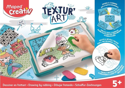 Maped Creativ tablica Textur'Art odrysowywanie/tek 1