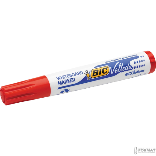 MARKER BIC SUCHO. VELLEDA CZERWONA KOŃ. OKRĄGŁA 1