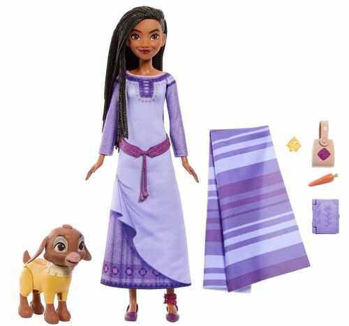 Lalka Mattel Disney Princess Życzenie Asha z Rosas [mm:] 290 (HPX25) 1