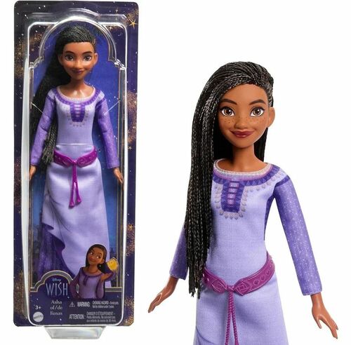 Lalka Mattel Disney Princess Życzenie Asha z Rosas (HPX23) 1