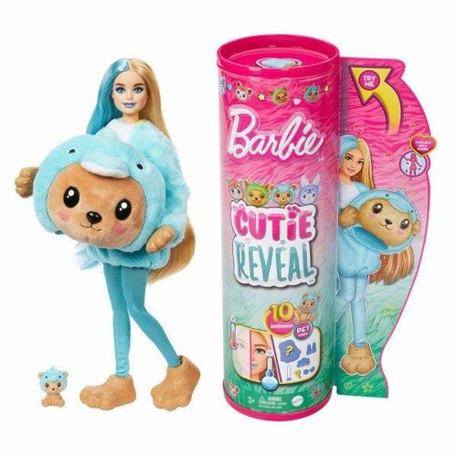 Lalka Barbie Cutie Color Reveal Miś-delfin [mm:] 290 (HRK25) 1