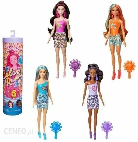Lalka Barbie Color Reveal kolorowe wzory [mm:] 290 (HRH06) 1