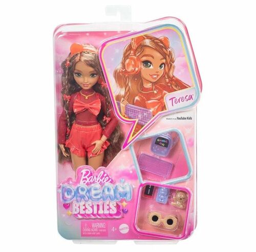 Lalka Mattel Barbie Dream Besties Lalka Teresa (HYC23) 1