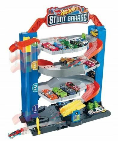 Garaż Hot Wheels Przenośny garaż z windą STUNT GARAGE (GNL70) 1