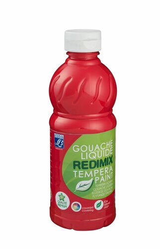 Farba tempera Lefranc&Bourgeois REDIMIX kolor: czerwony 500ml 1 kolor. (188005) 1