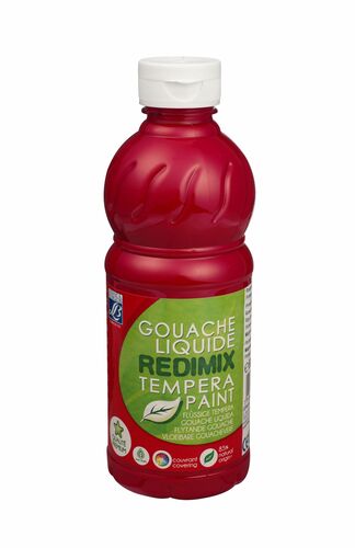 Farba tempera Lefranc&Bourgeois REDIMIX kolor: czerwony 500ml 1 kolor. (188006) 1