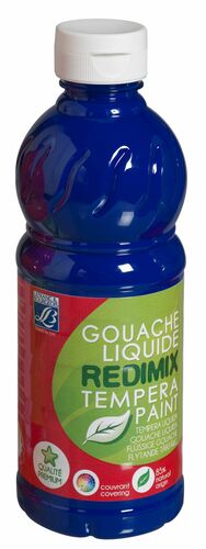 Farba tempera Lefranc&Bourgeois REDIMIX kolor: niebieski 500ml 1 kolor. (188009) 1