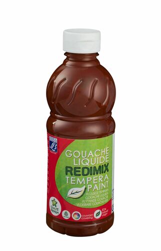 Farba tempera Lefranc&Bourgeois REDIMIX kolor: brązowy 500ml 1 kolor. (188015) 1