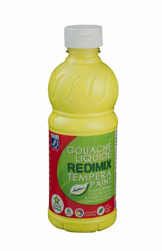 Farba tempera Lefranc&Bourgeois REDIMIX kolor: yellow 500ml 1 kolor. (188281) 1