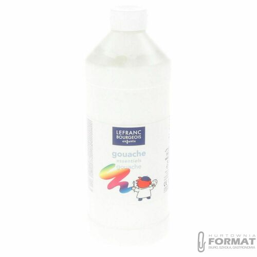 Farby plakatowe Lefranc&Bourgeois kolor: biały 1000ml 1 kolor. (188524) 1