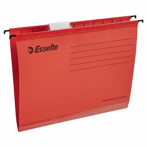 Teczka zawieszkowa Esselte PENDAFLEX A4 czerwony karton 210g (90316) 1