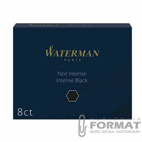 Naboje długie Waterman czarny (S0110850) 1