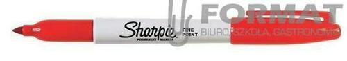 MARKER PERMANENTNY SHARPIE FINE CZERWONY 1