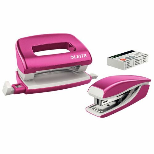 Komplet Leitz WOW mini różowy (55612023) 1