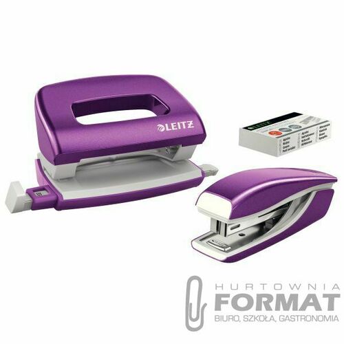 Komplet Leitz WOW mini fioletowy (55612062) 1