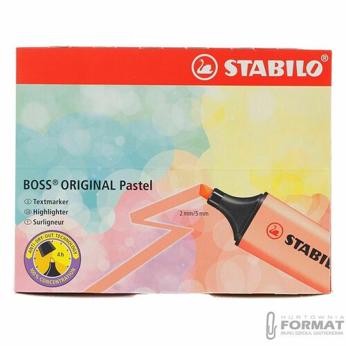Zakreślacz Stabilo BOSS FROZEN FUCHSIA, fiolet 2-5mm (158) 1
