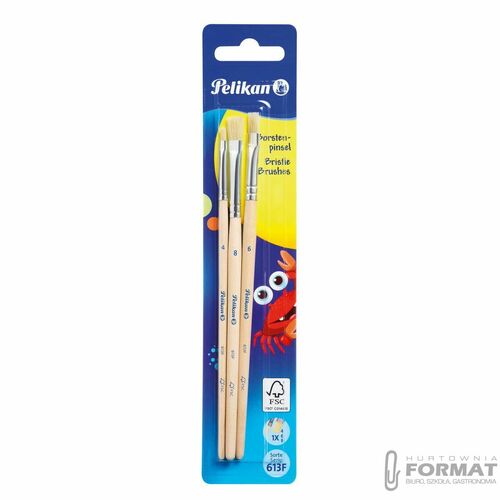 Pędzel Pelikan 613F/4/6/8 700368 (100401589) 1