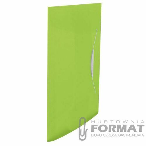 Teczka plastikowa na gumkę Vivida 15 A4 zielony [mm:] 233x320 Esselte (624041) 1