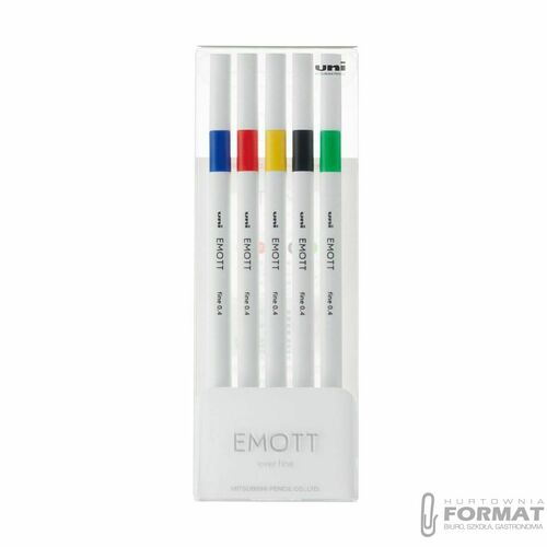 Flamaster Emott zestaw PEM-SY/5C NO 1,5 4902778248287 5 kol. (163506) 1