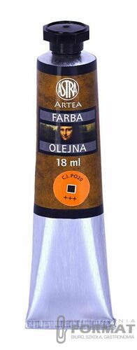 Farba olejna Artea kolor: żółta 18ml 1 kolor. 1