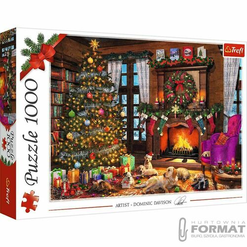 Puzzle Trefl Idą święta 1000 el. (10745) 1