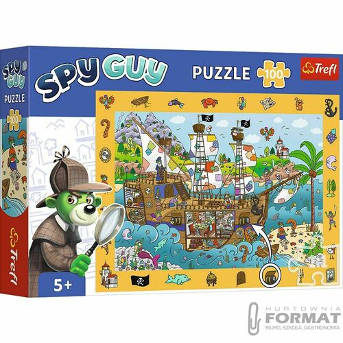 Puzzle Trefl Spy Guy - Statek Piracki (15594) 1